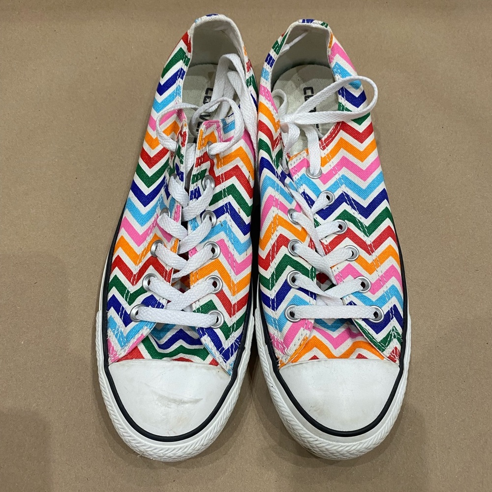 Colorful Converse. Women’s size 10.